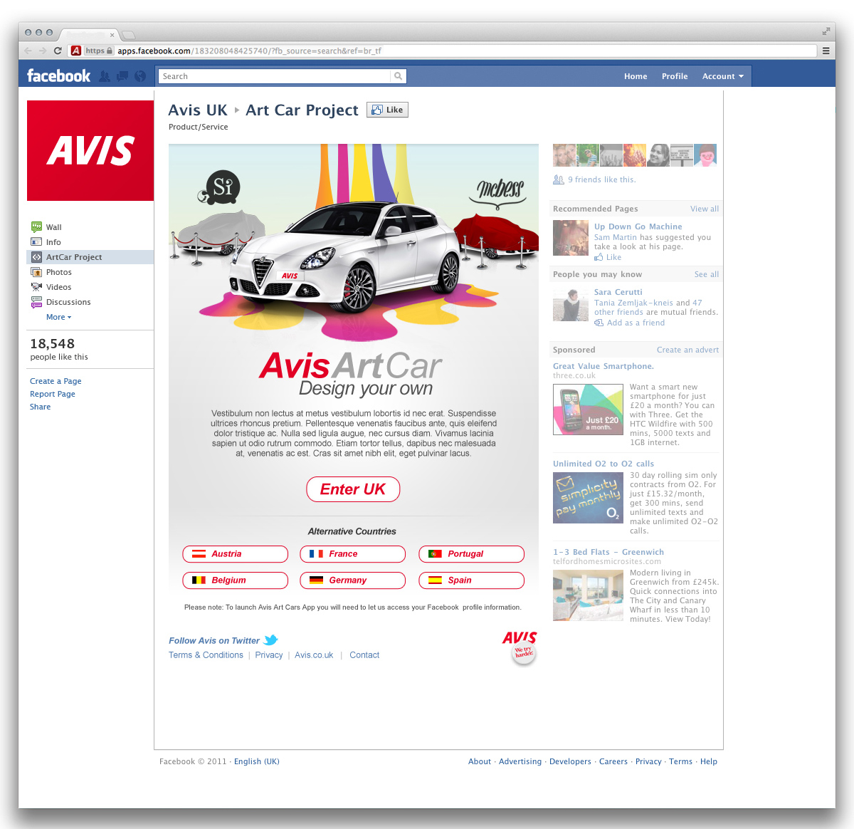 Avis ArtCar Welcome