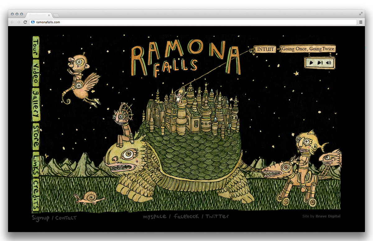Ramona Falls Animation