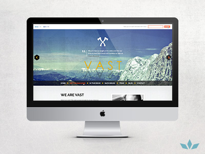 Vast psd template